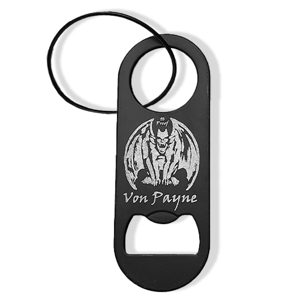 Gargoyle Bottle Opener Keychain – Von Payne Spirits, LLC